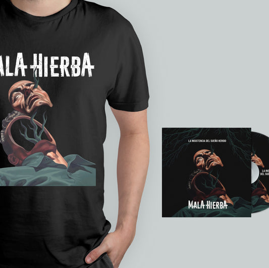Pack "La insistencia del sueño herido" (CD + camiseta)